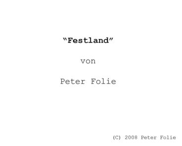 Festland Cover image of the project Festland