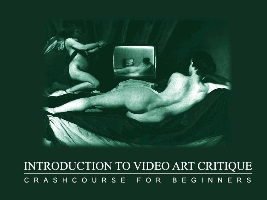 Cover image of the project Introduction to Video Art Critique