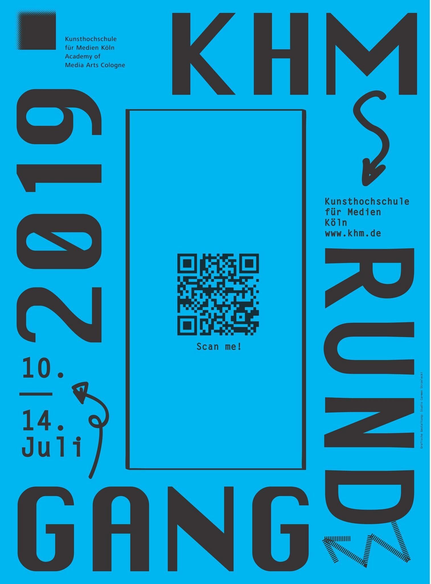 Gallery image of the project Augmented Reality Projekt Poster KHM Rundgang 2019