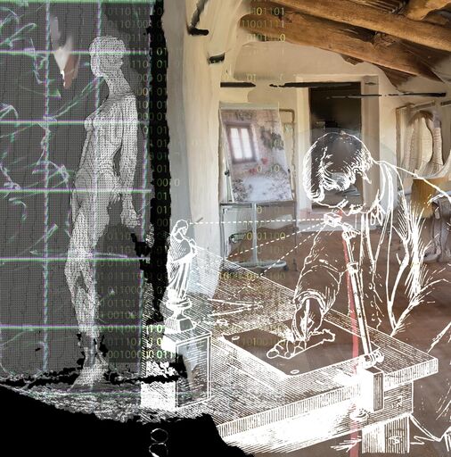 Cover image of the project Reality Hybrids - Expanded Artistic Spectrums of Action based on the Technical Adaptation of Human Sensory Perception