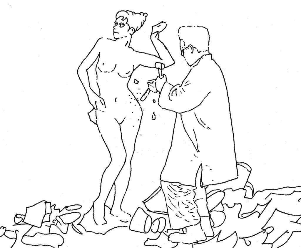 Cover image of the project dans l‘atelier du sculpteur