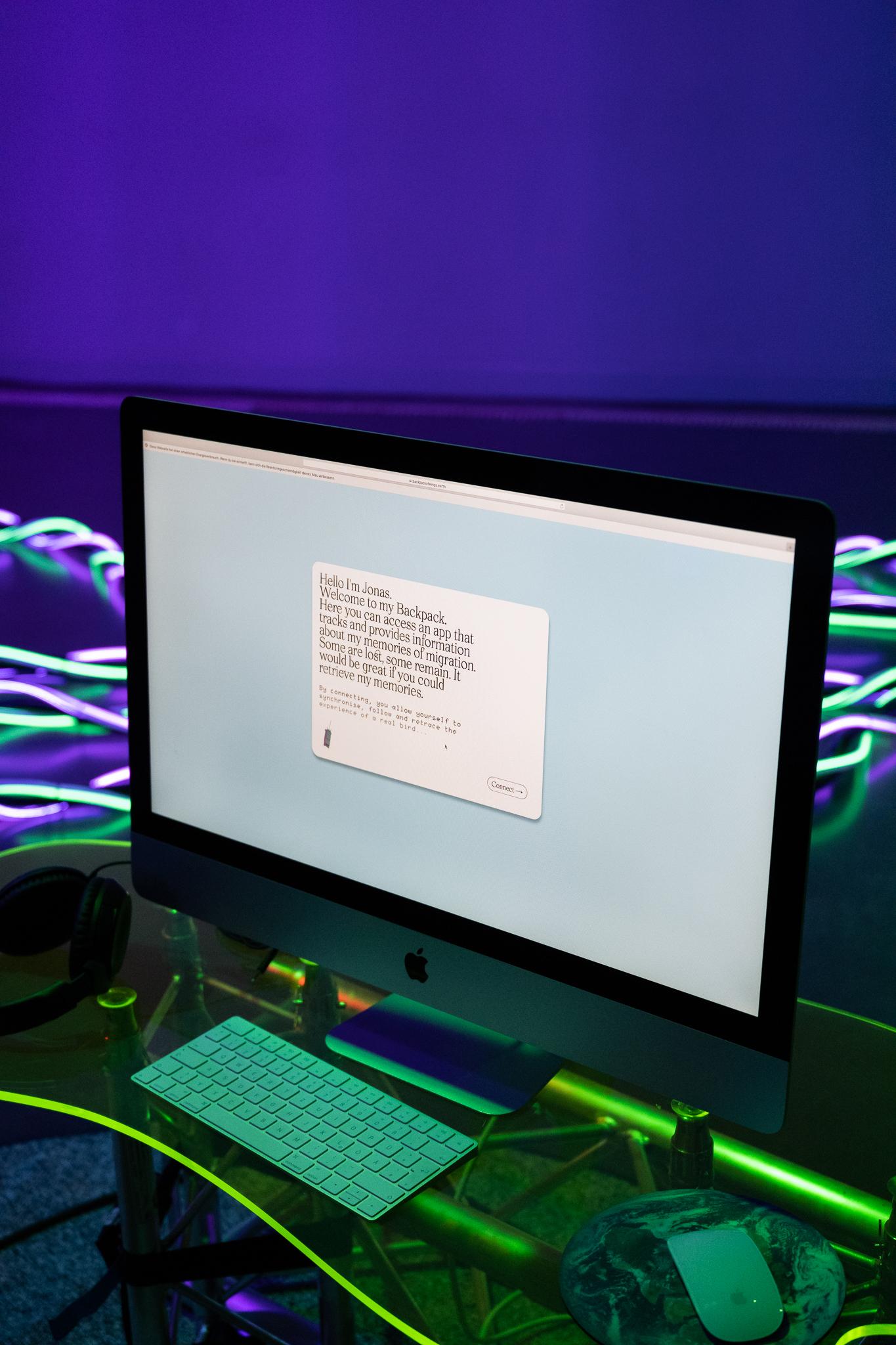 Gallery image of the project The Backpack of Wings: Sensory Networks