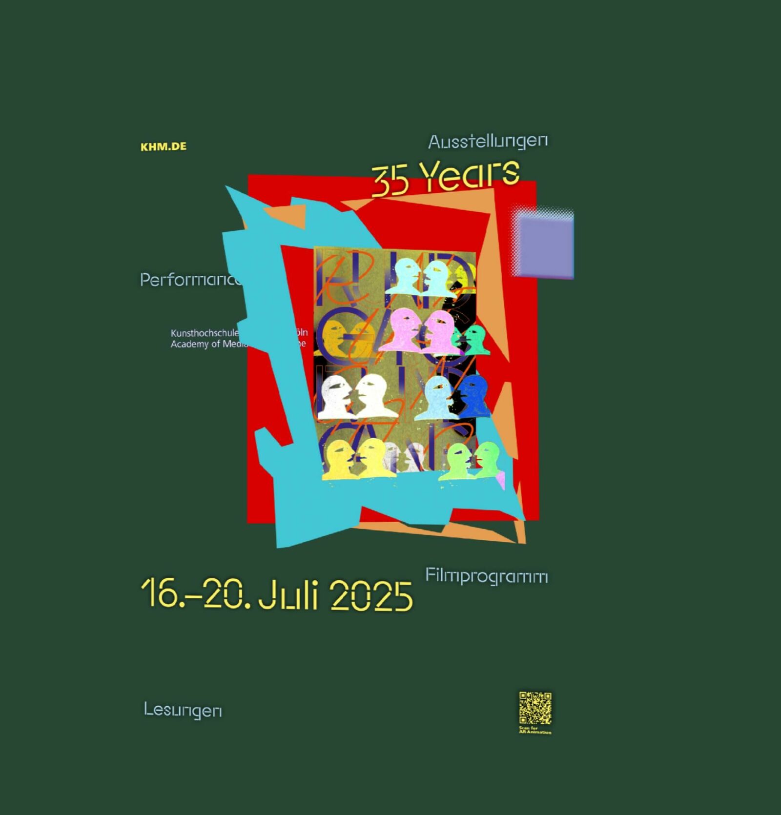 Gallery image of the project Rundgang 2025 AR Augmented Reality Poster 