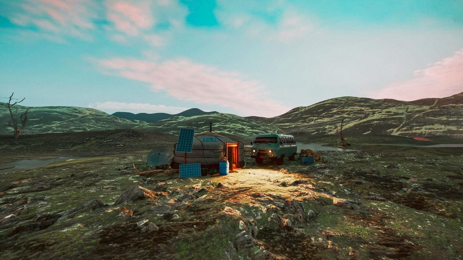 Gallery image of the project Liminal Beings and curs of stages Atavism