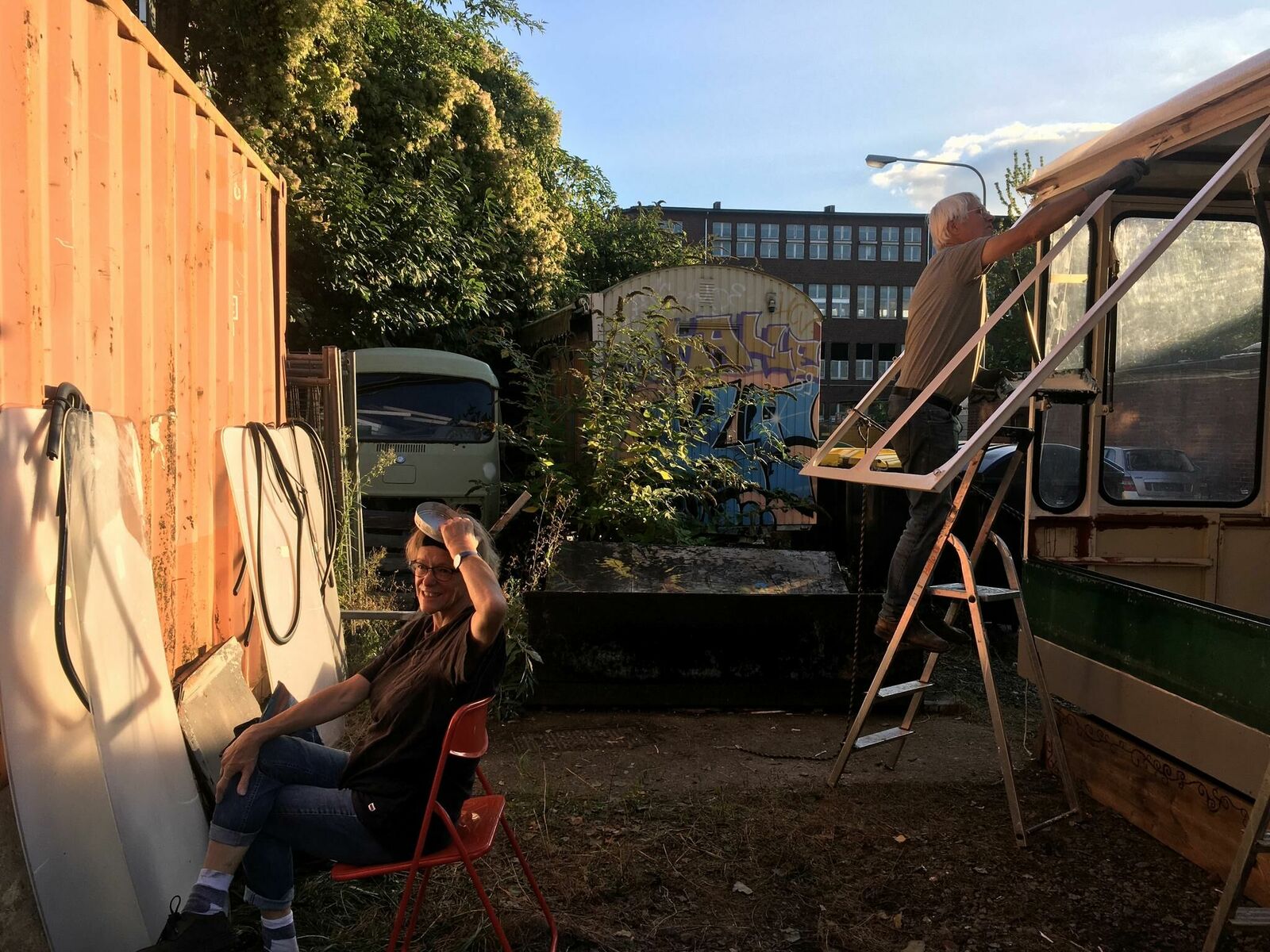 Gallery image of the project Kollektives Klopfen