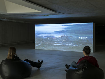 Viktor Brim, Dark Matter, 2020, Installationsansicht KIT Foto: Katja Illner