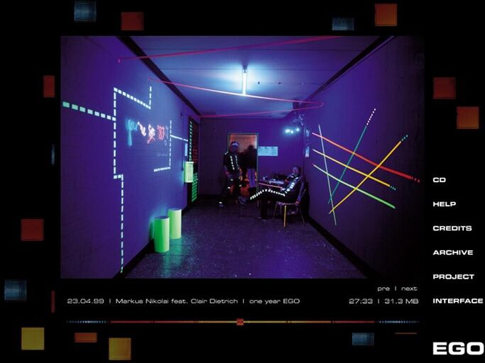 Cover image of the project EGO_Archive