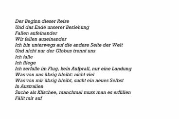 Gallery image of the project Australien – eine queere Reise in Bildern und Gedichten