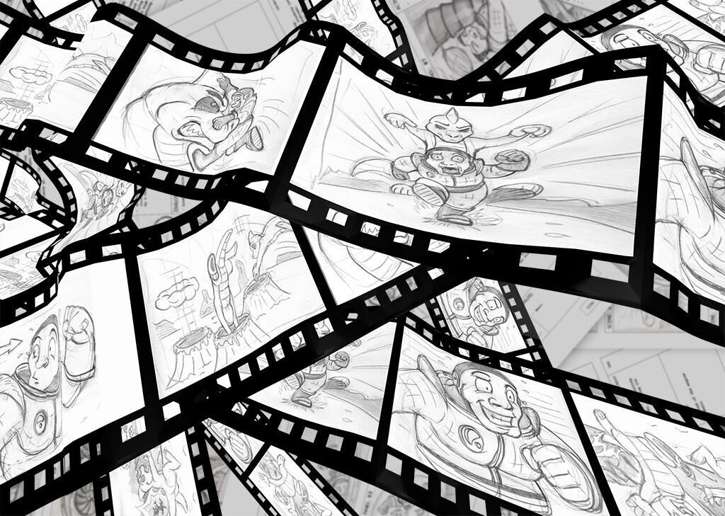 Cover image of the project Vertontes Animatic „Spaceman Bob“