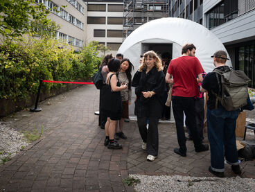 Fulldome der Animation