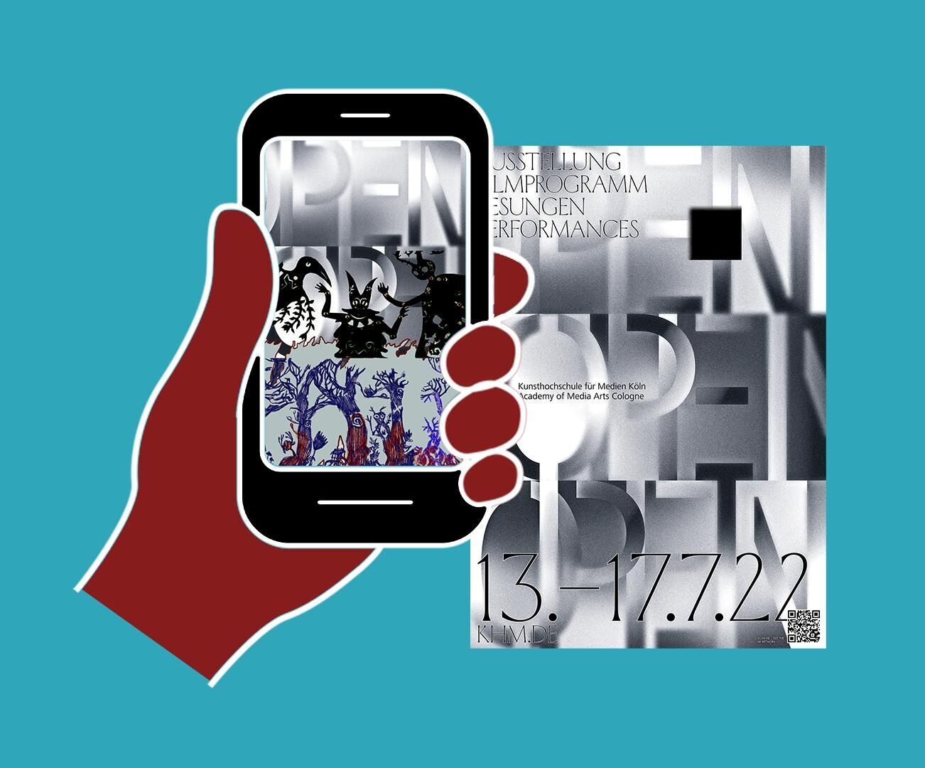 Cover image of the project KHM Open Augmented-Reality-Projekt 2022