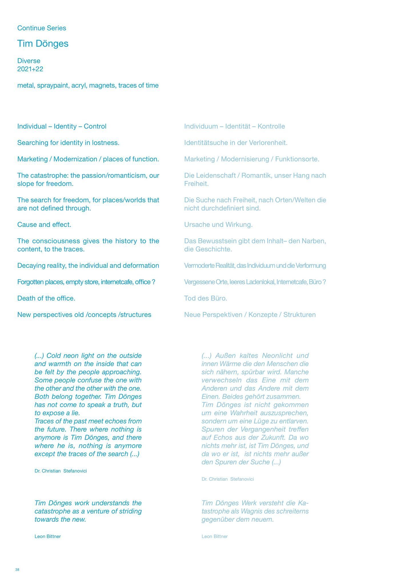 Gallery image of the project FALSE SPRING