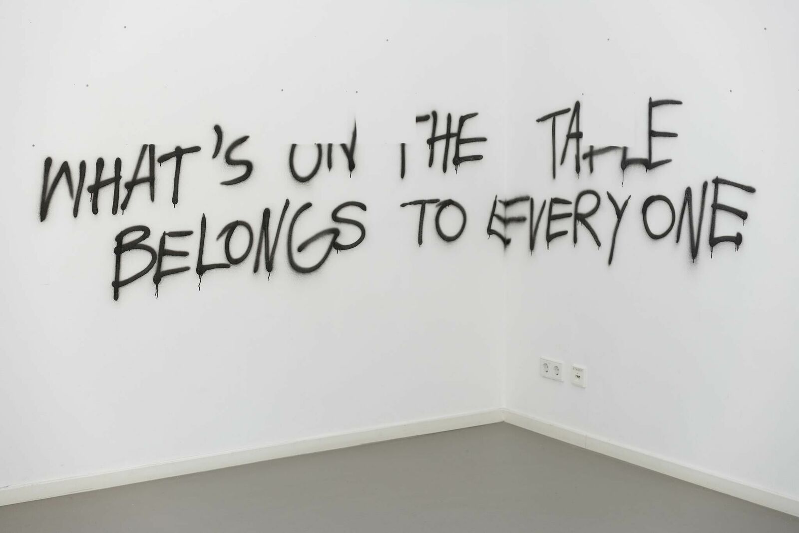 Gallery image of the project what’s on the table belongs to everyone