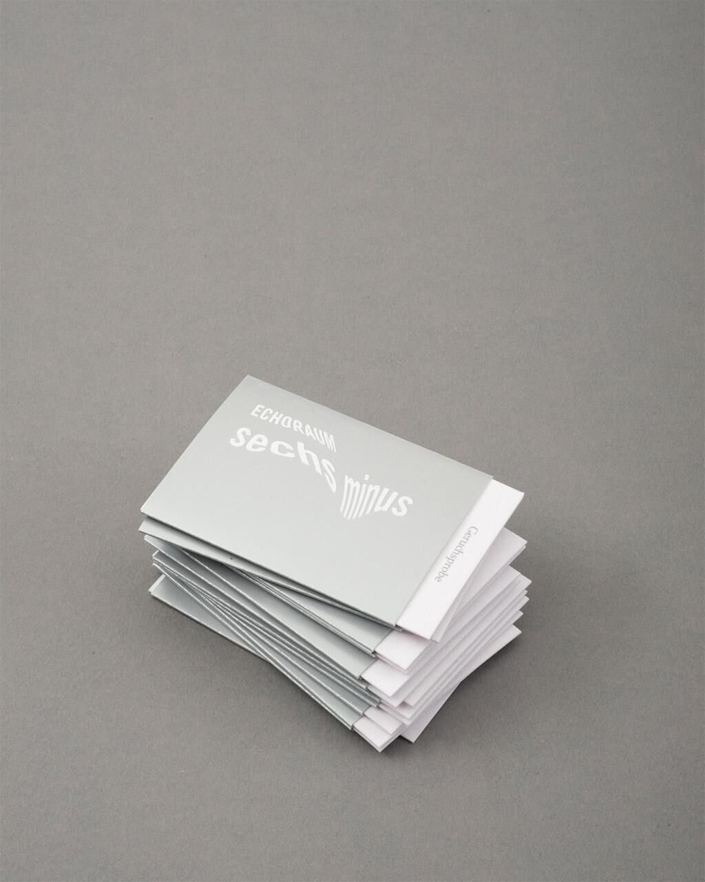 Cover image of the project Echoraum sechs minus