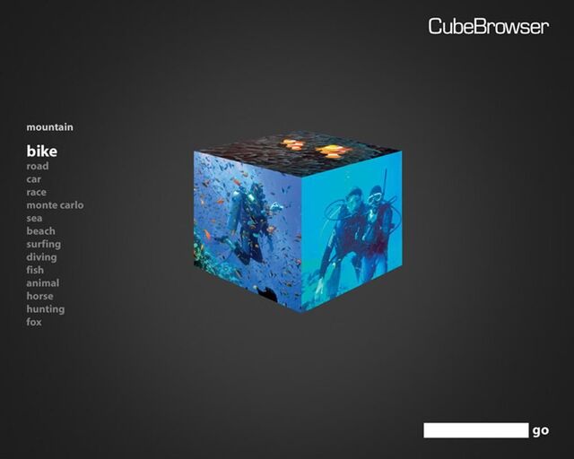 Cover image of the project CubeBrowser