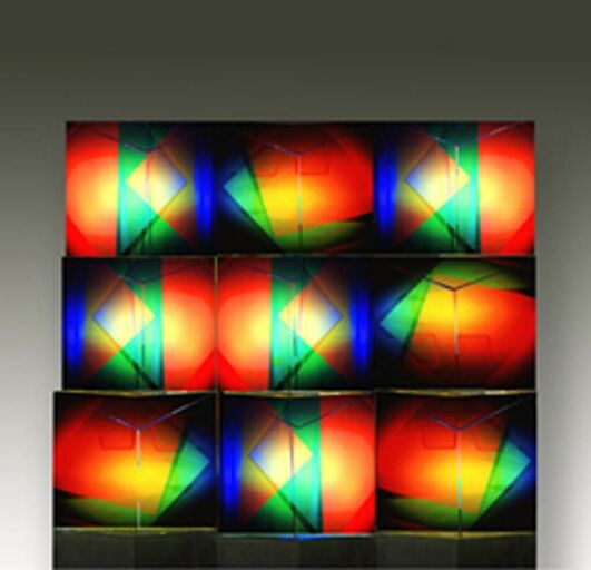 Cover image of the project Modul X / Holographische Wand