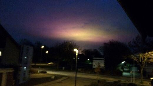 Cover image of the project The night of colorful sky