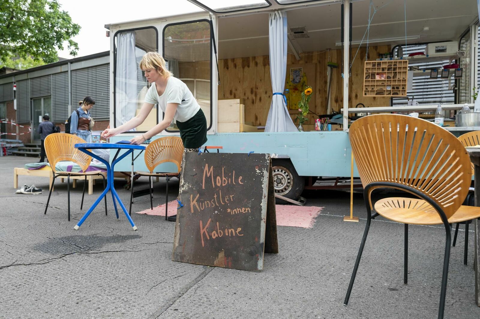 Gallery image of the project Künstler*innenkabine in Belebung