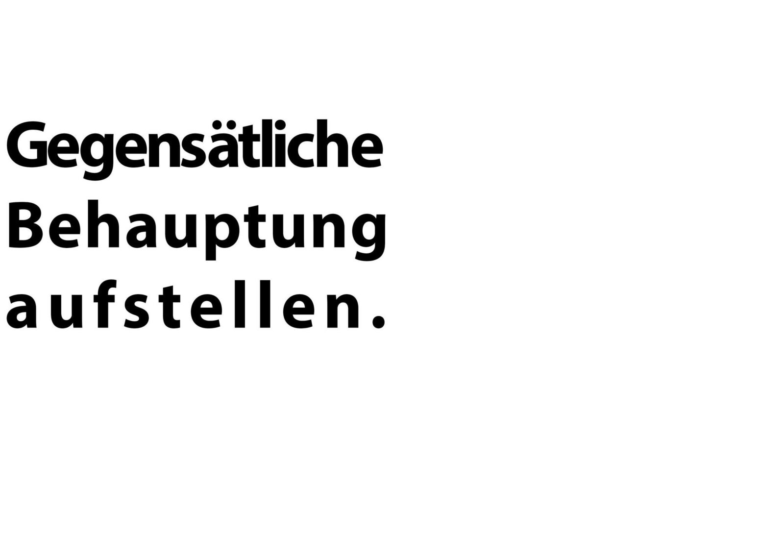 Gallery image of the project Kuratieren als künstlerische Praxis