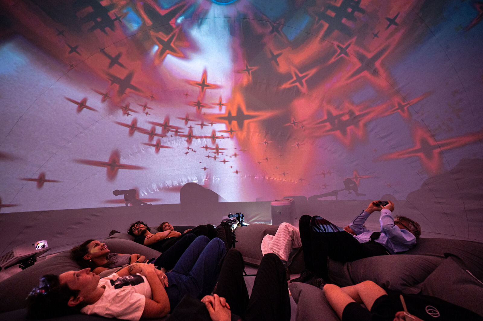 Fulldome der Animation