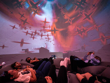 Fulldome der Animation