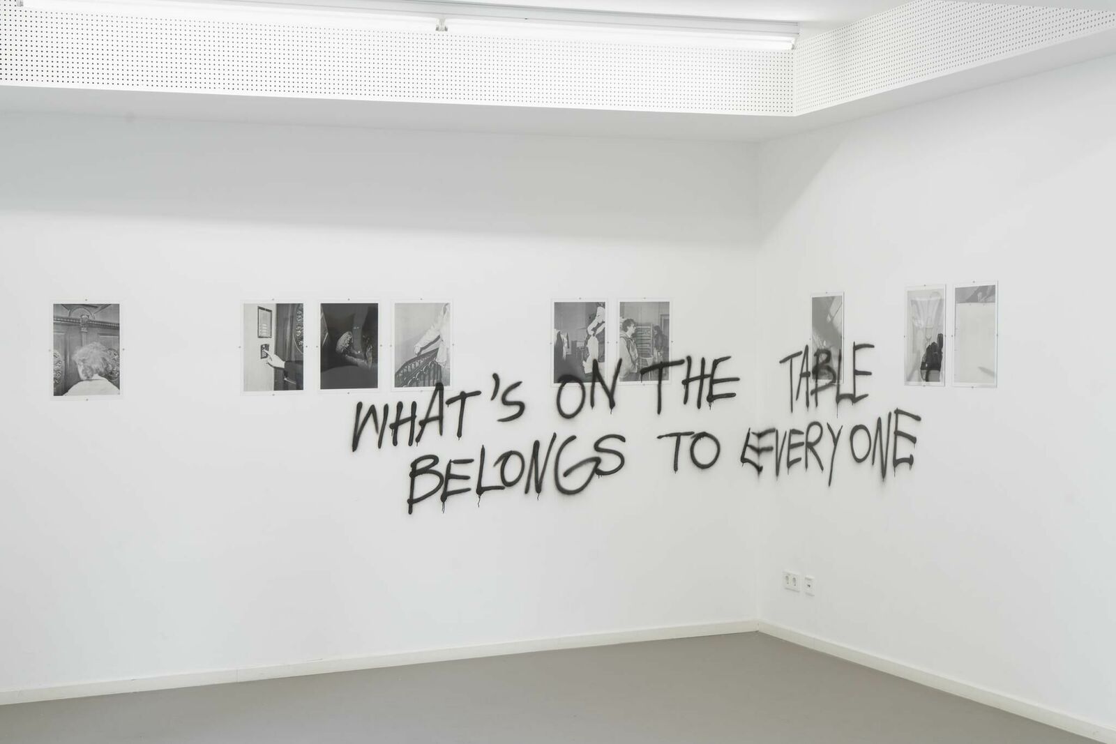 Cover image of the project what’s on the table belongs to everyone