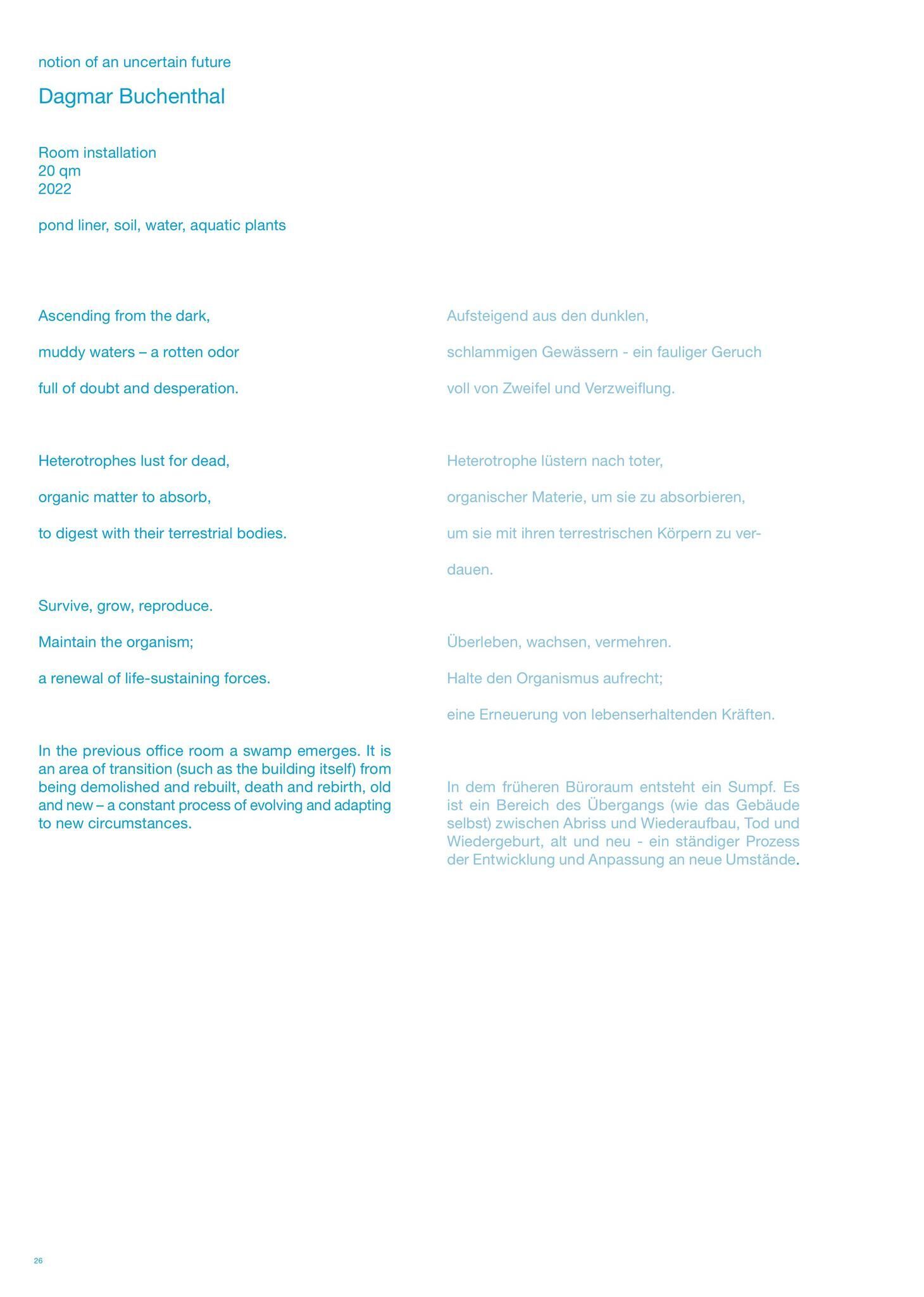 Gallery image of the project FALSE SPRING