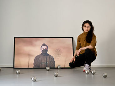 Xi Lei 奚雷, “To Look Is to Die”; Ausstellungsparcours