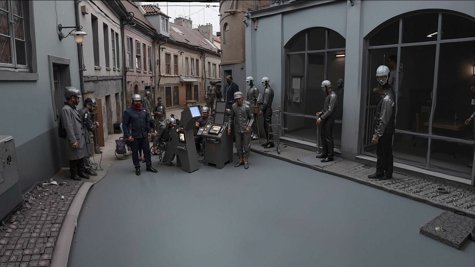 Gallery image of the project Prosomoíosi ( προσομοίωση )