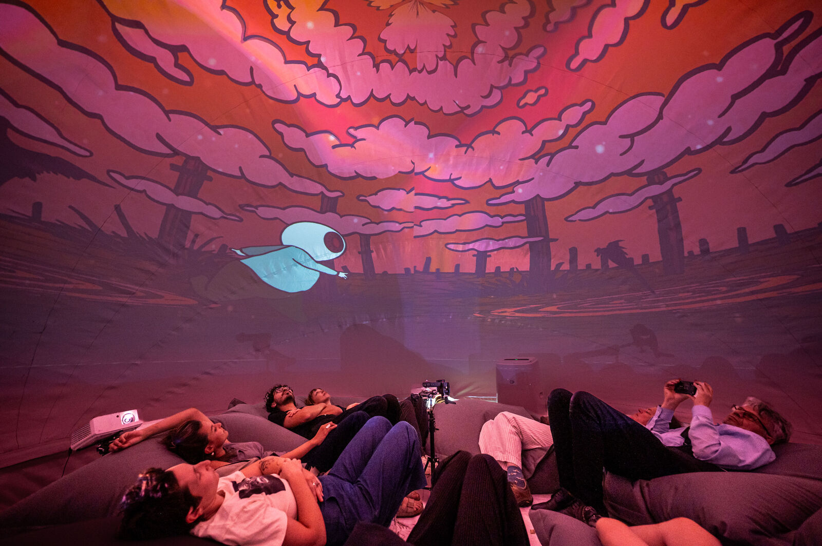 Fulldome der Animation