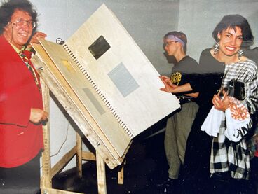 Jürgen Claus, Ausstellungseröffnung an der KHM 1993