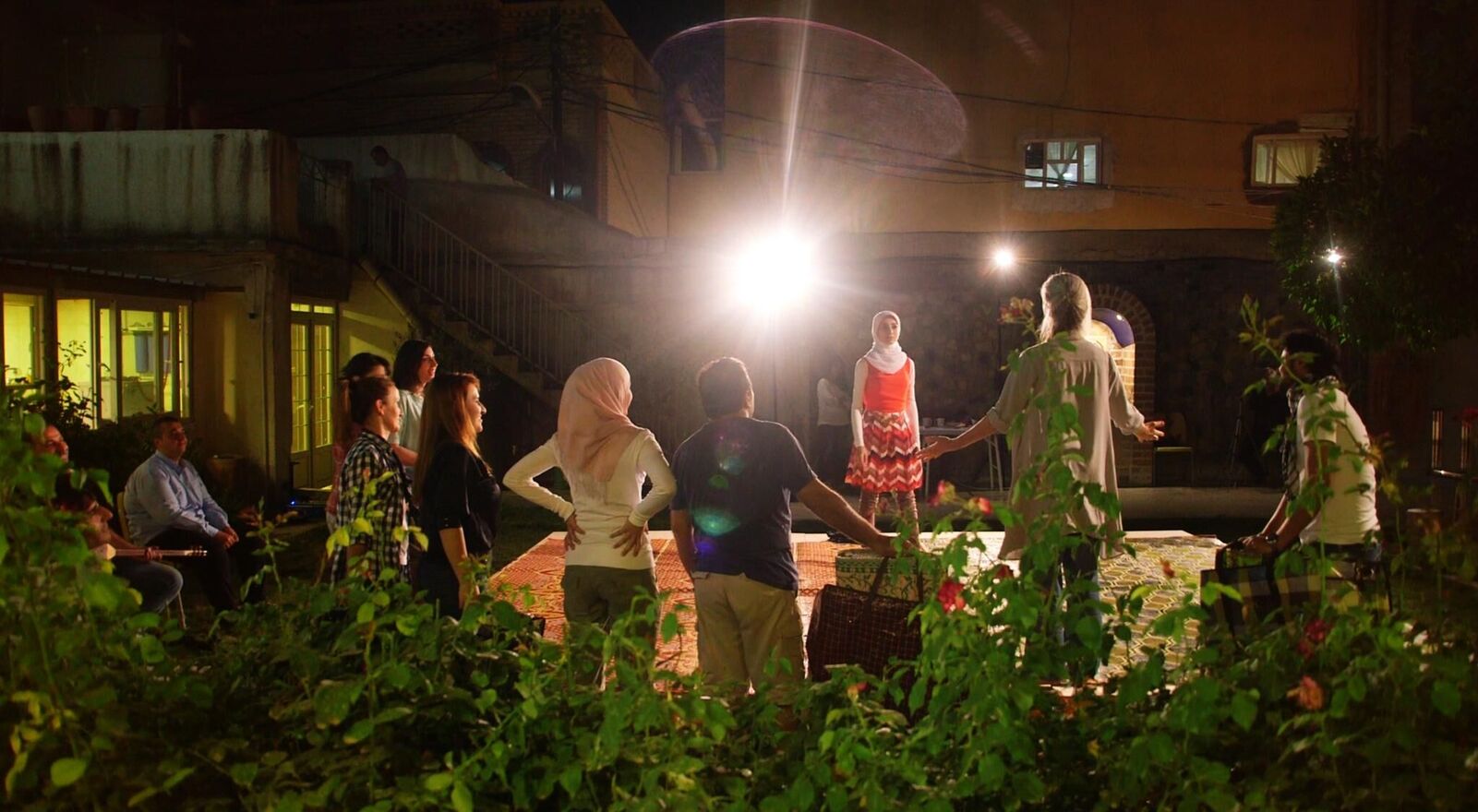 Syrien, Krieg, Flucht, Theateraufführung