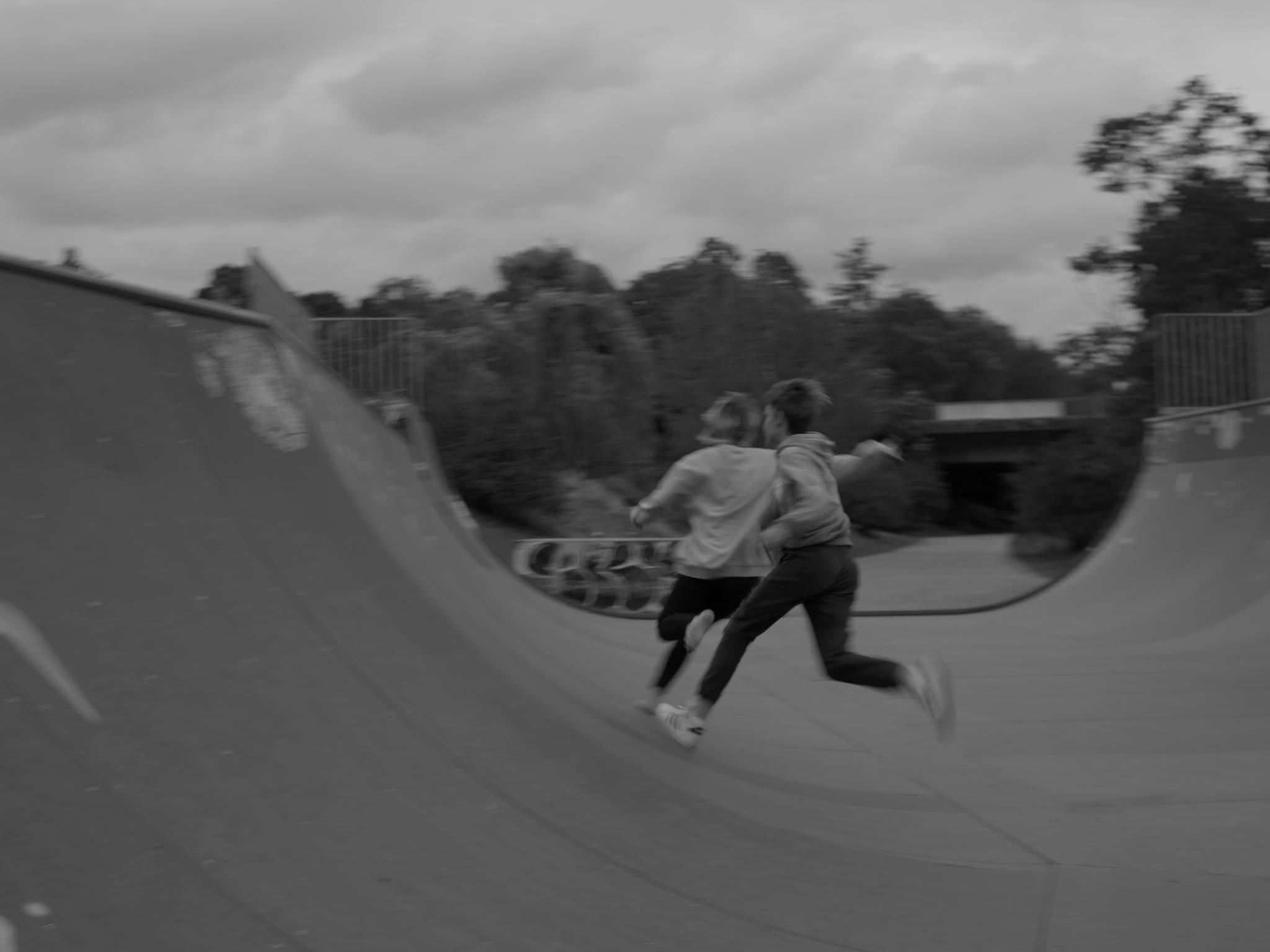 Gallery image of the project swinging
