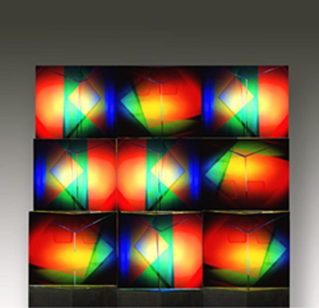Cover image of the project Modul X / Holographische Wand