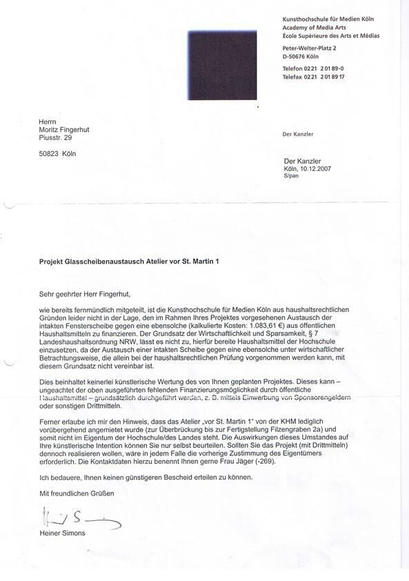 Gallery image of the project Ohne Titel