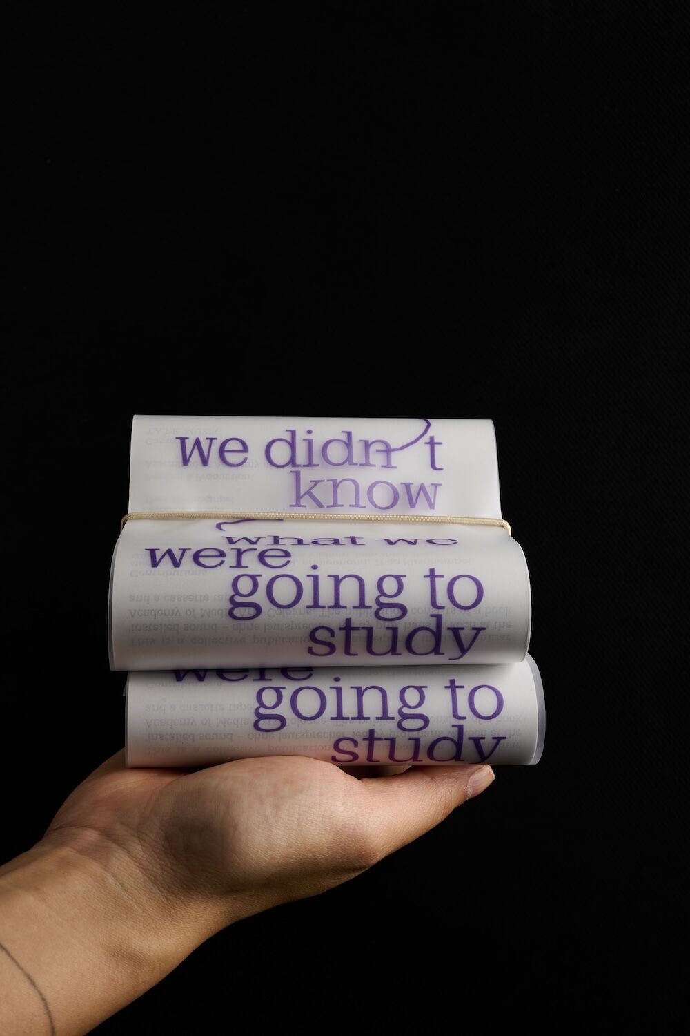Book Release: "we didn't know ... (about sound)