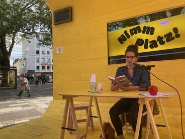 "Nimm Platz" auf dem Heumarkt