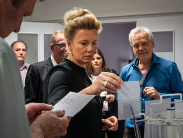 Mit Prof. Dr. Georg Trogemann im Labor Experimentelle Informatik