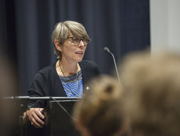 Diplomfeier: Prorektorin Prof. Sophie Maintigneux