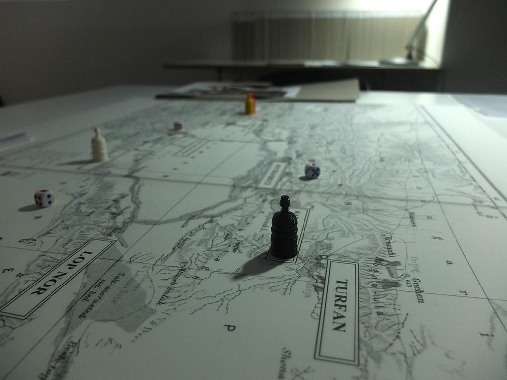 Gallery image of the project if on the silk road, a traveler