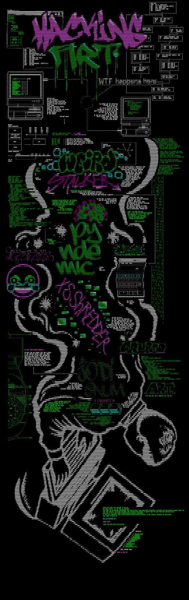 Cover image of the project Hacking Art 