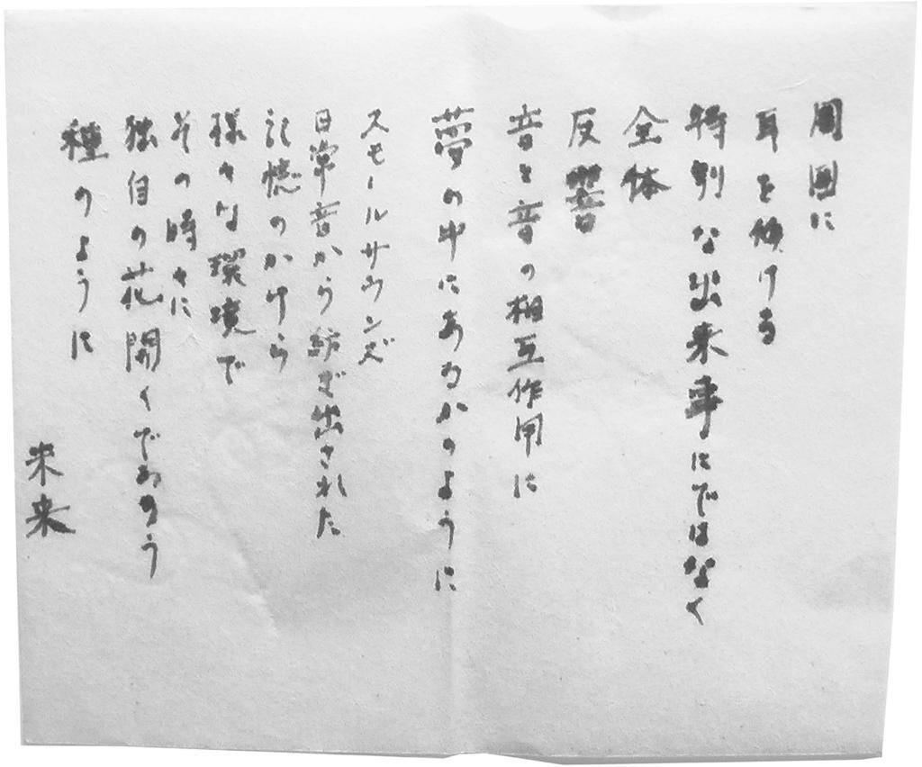 Cover image of the project Small Sounds