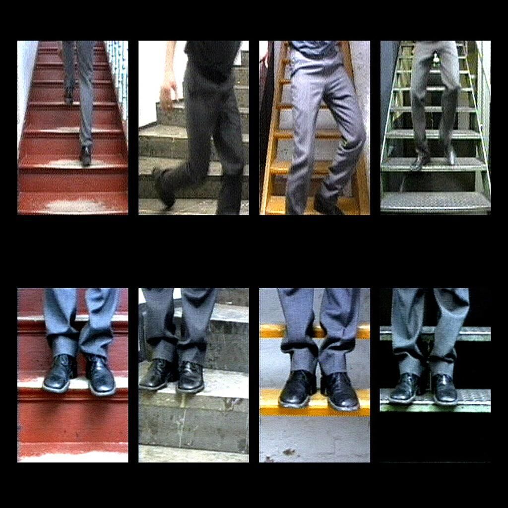 Cover image of the project Komposition für vier Treppenhäuser und eine Person 