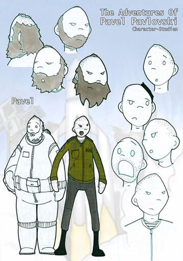 Cover image of the project Die Abenteur des Pavel Pavlovski (Studie)
