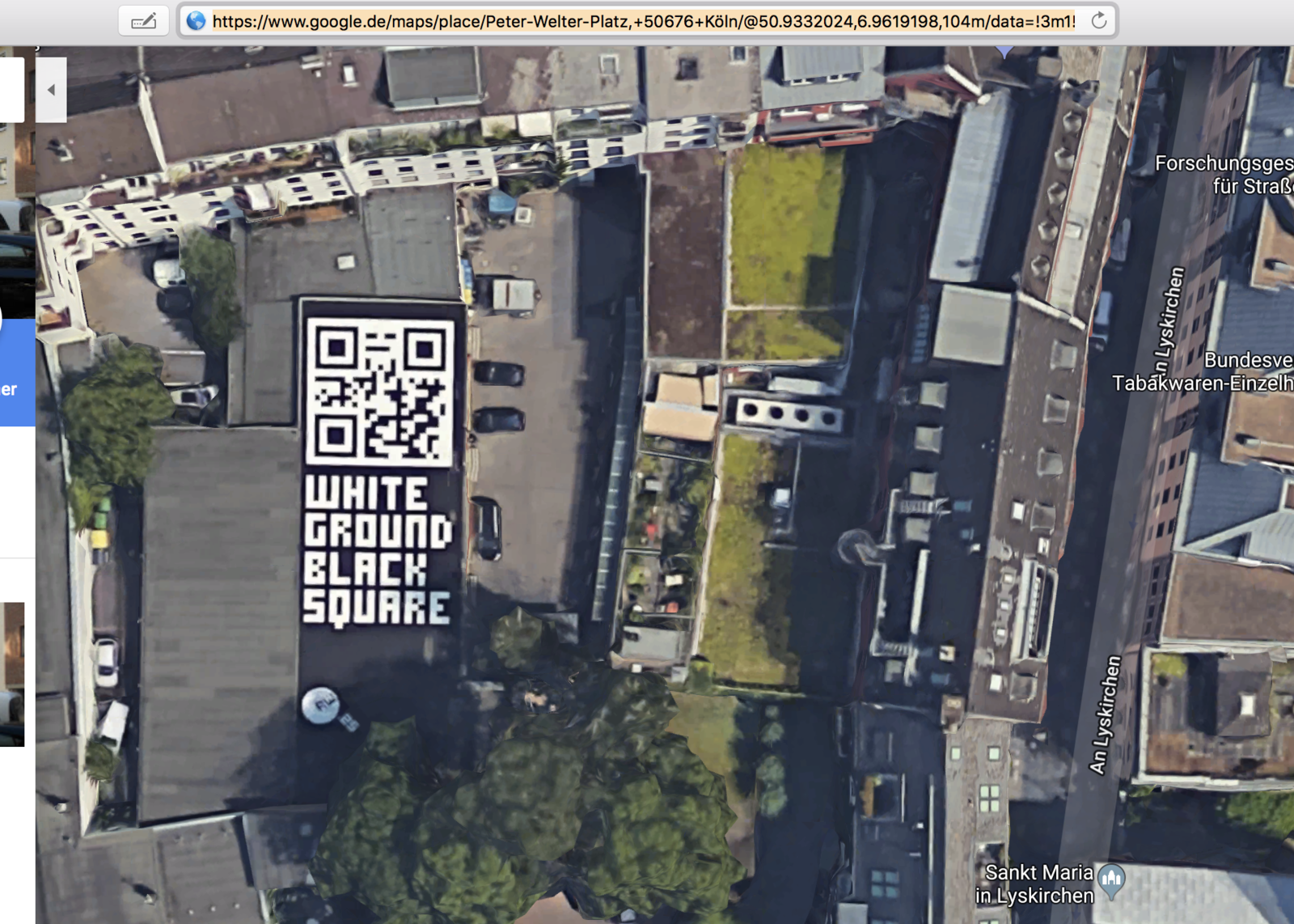 QR-Code / Dachinstallation