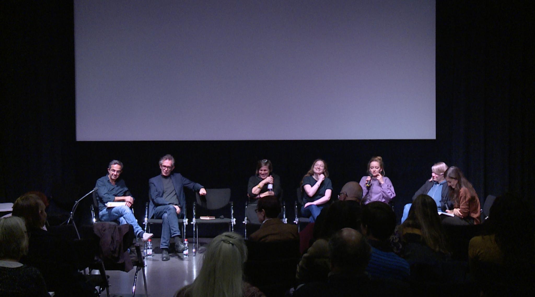 Still from the event: Literary writing introduces itself