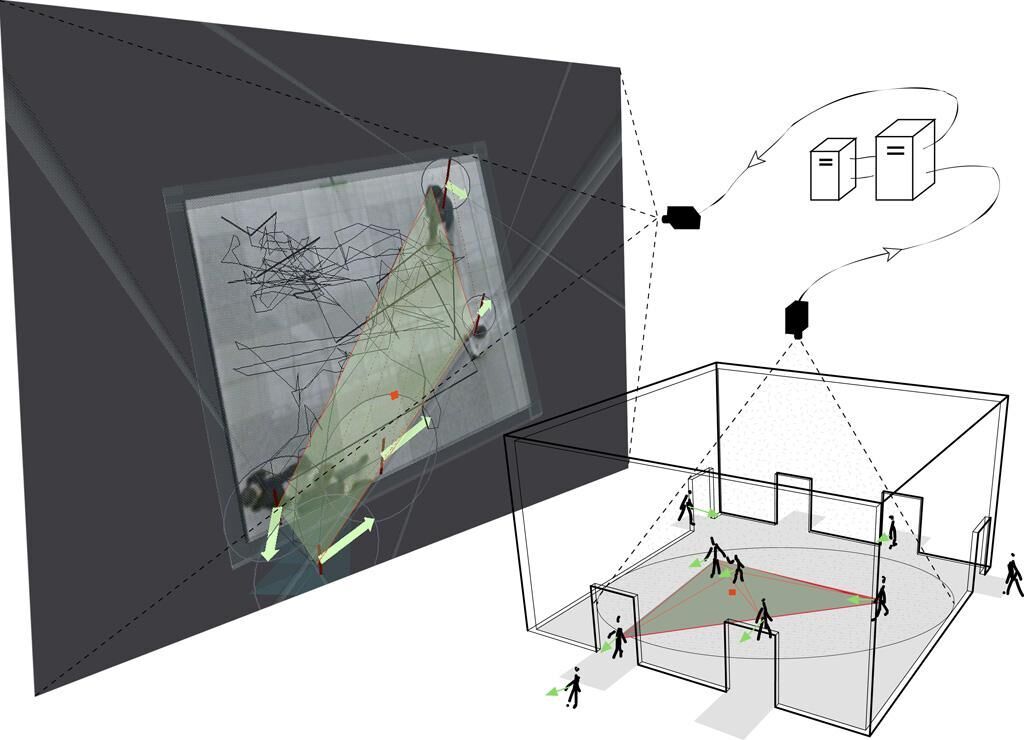 Gallery image of the project trace pattern
