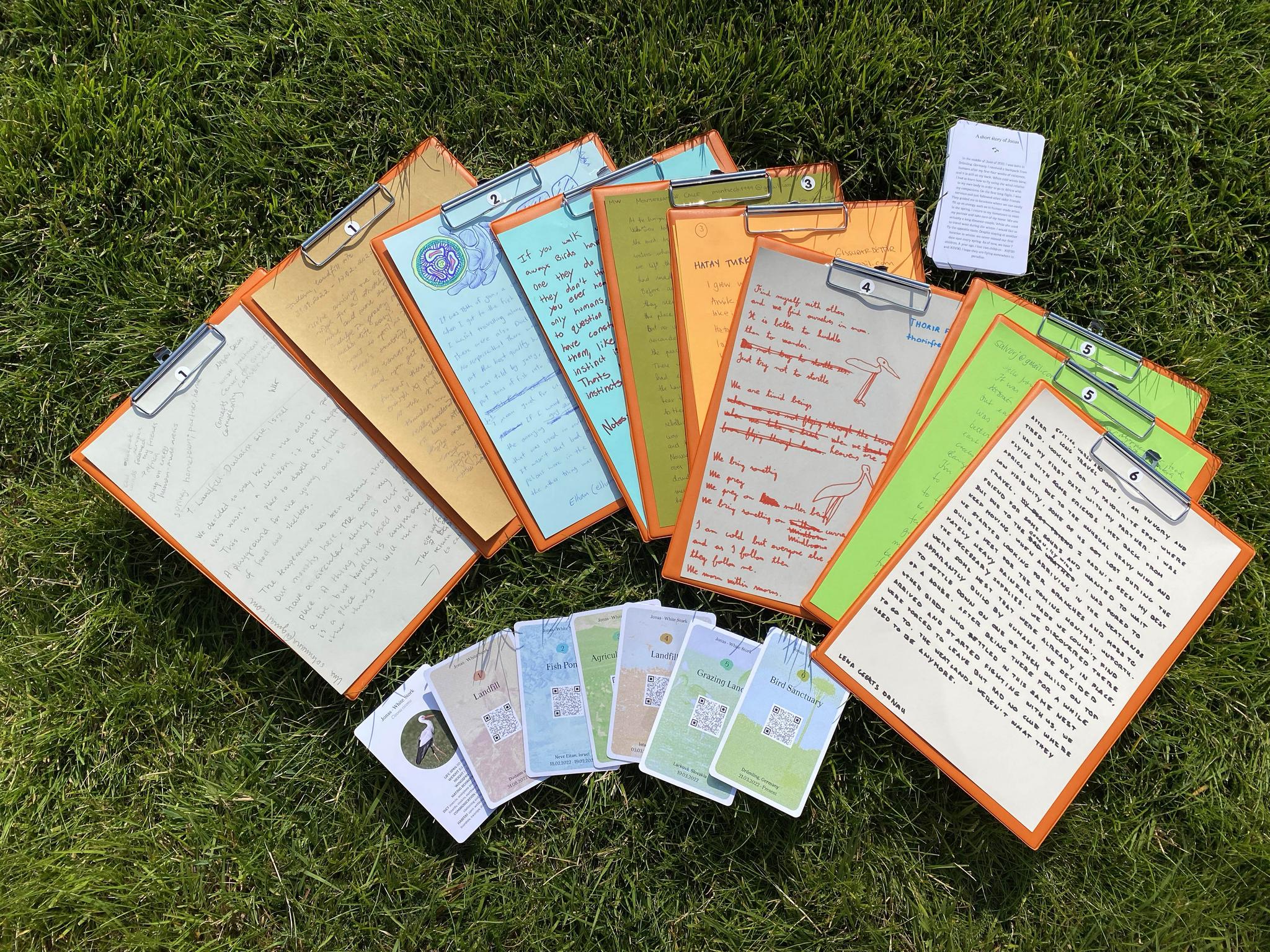 Cover image of the project The Backpack of Wings: Sensory Networks