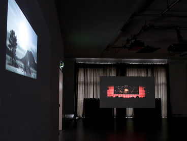 Julian Simon Pache, „human(‘)(s) (and) landscape(s)“; Ausstellungsparcours
