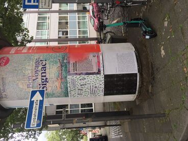 Aktion Kölner Litfaßsäulen